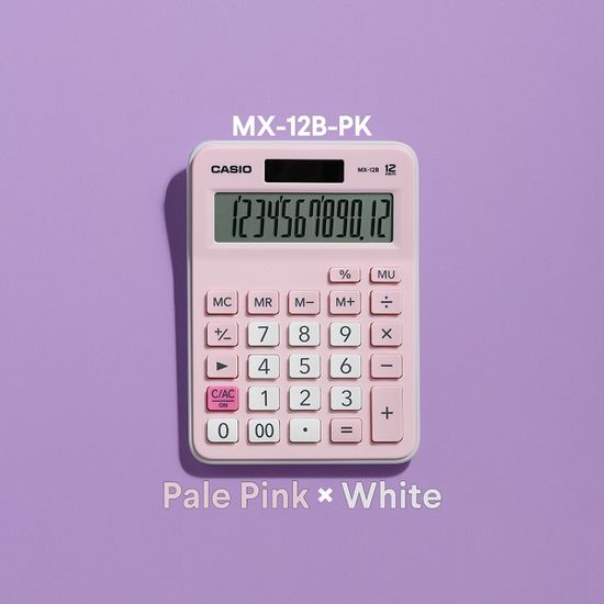카시오 미니 컬러 계산기 MX-12B