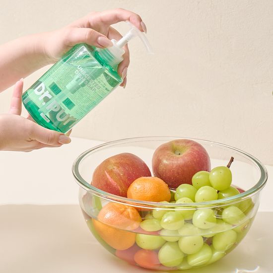 닥터퓨리 무향 주방세제 500ml (+ 망사수세미 증정)