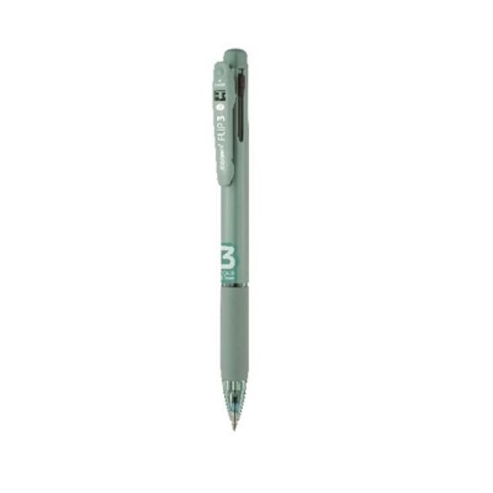 아트박스 [모나미] 플립3 다색펜 0.7mm 세이지그린