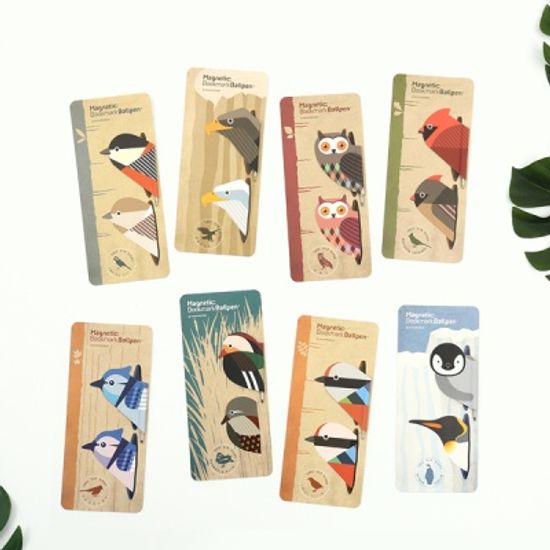 마그네틱 북마크 볼펜 SAVE OUR BIRDS