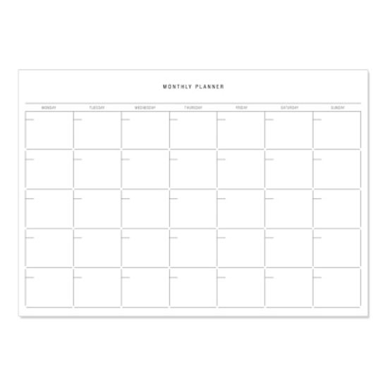 A5 스케줄러 먼슬리/ 체크리스트/타임플래너