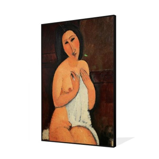 [더벨라] 모딜리아니 - 셔츠 차림의 앉아 있는 누드