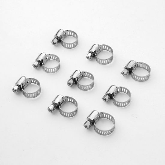 영달철물 스텐 호스밴드 100개 호스클램프 직경16mm