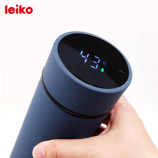 LED 터치 온도계 온도표시 보온병 460ml(W7C6BE0)