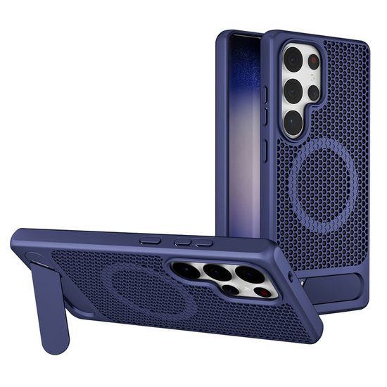 갤럭시S25 시리즈 메탈 마그네틱 스탠드 방열 케이스