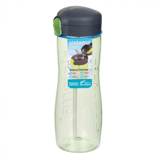 [시스테마]트리탄 퀵플립 스포츠물병 800ml (6color)
