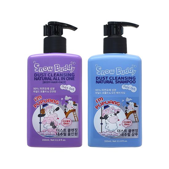 스노우버디 내추럴 클렌저 샴푸 + 올인원