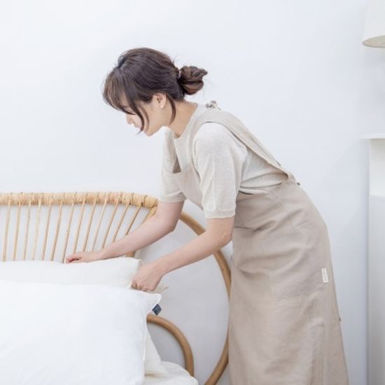 케이블랑 린넨 레이어드 앞치마 (8colors)