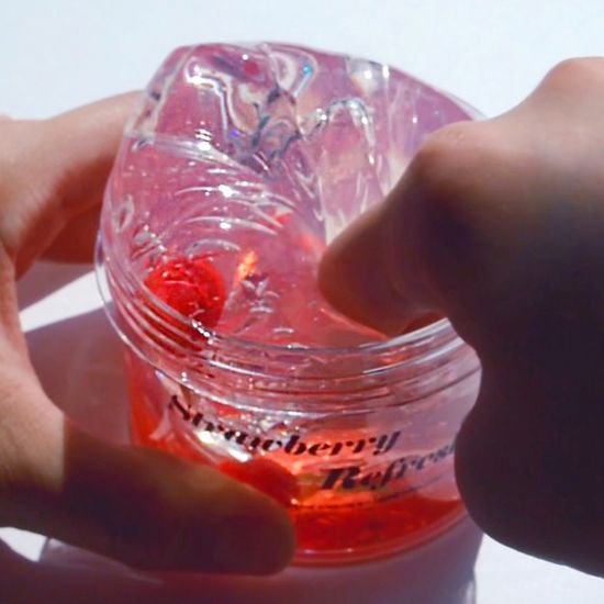 [젤시스] 딸기리프레셔 슬라임 / 물젤리 클리어슬라임