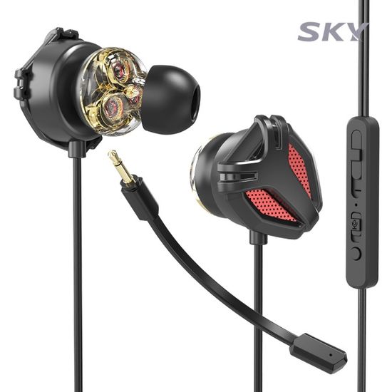 스카이 핏 트리플 드라이버 게이밍 유선 이어폰 EPM1