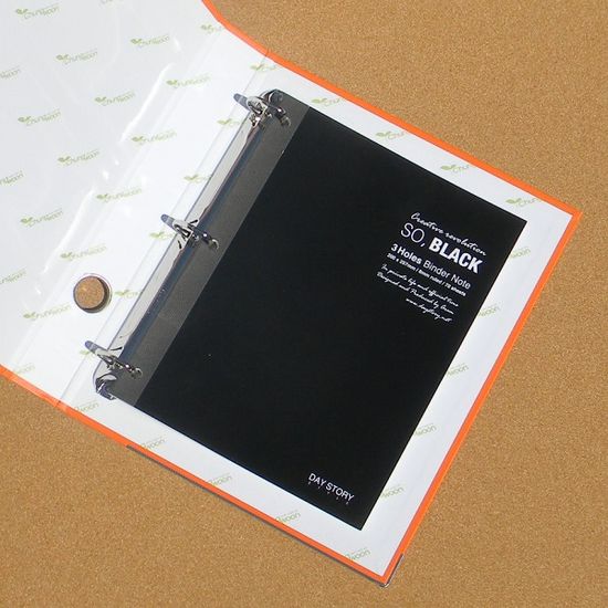 데이스토리 3공 포켓 바인더용 리필 내지/속지 4권