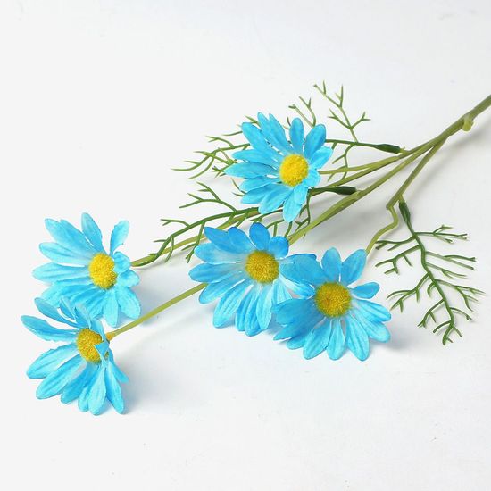 플로리스 데이지 조화 스카이 인조꽃 장식(WC4B307)