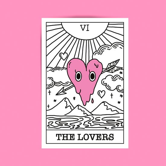 The Lovers 엽서