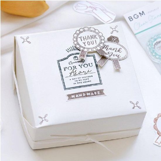 [BGM]다꾸-클리어 스탬프(리본)/BT-CS058