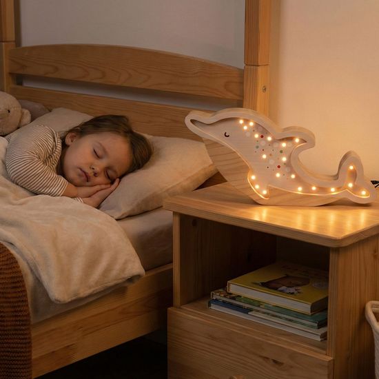 키앤비 돌고래 우든 무드등