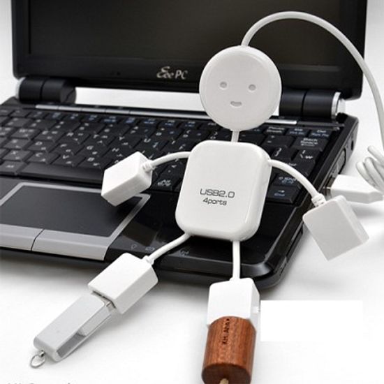 [빠띠라인] 아이디어 USB 4방향포트