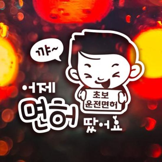18D07 햇님이의어제면허땄어요 반사