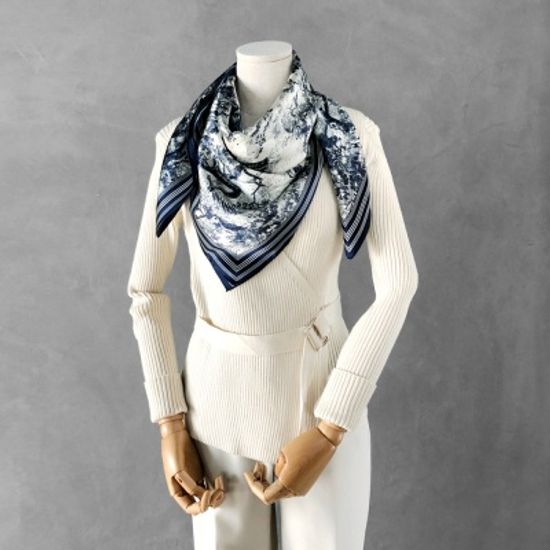 [베네]트왈드주이 프리미엄 실크 스카프