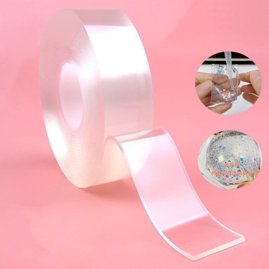 투명 실리콘 양면 테이프 펄 풍선 만들기 말랑이공 볼