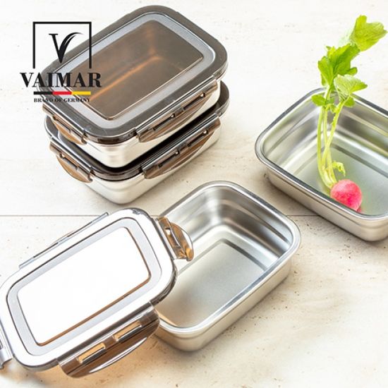 바이마르 스텐레스 밀폐용기 혼합 19종세트