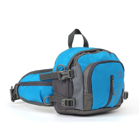 [엣모어]4way 등산용 숄더 힙색(블루)
