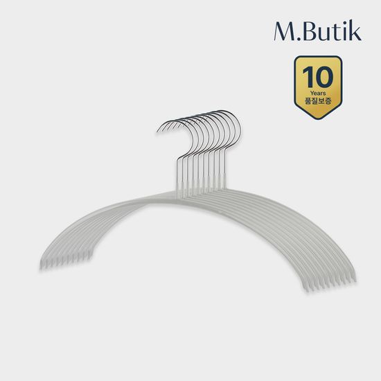 엠부띠끄 상의 논슬립 옷걸이 M_40M 10개입