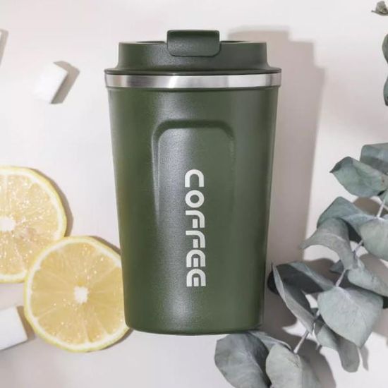 스텐 진공 텀블러 보온보냉 보온병 그린 510ml L398