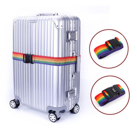 캐리어 일자 잠금 스트랩 버클 자물쇠 벨트 LM-0177