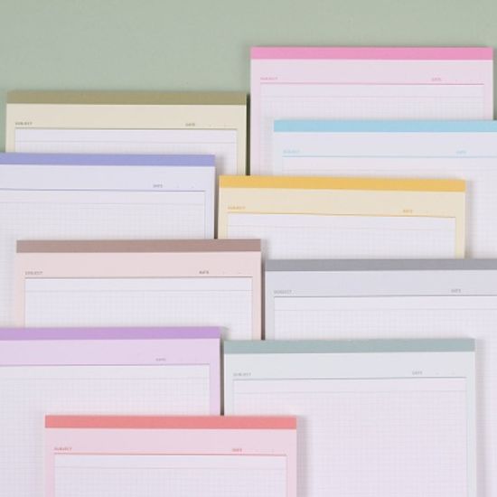 [B5 필기의 정석]  모눈 노트 패드