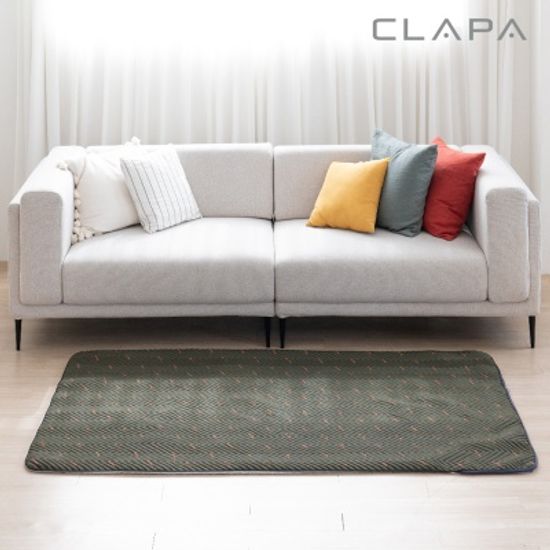 클래파 엠보싱 무전자계 워셔블 전기요 더블 BEB-M008