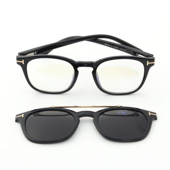 자석 클립 편광 선글라스 블루라이트차단 쁠테 안경