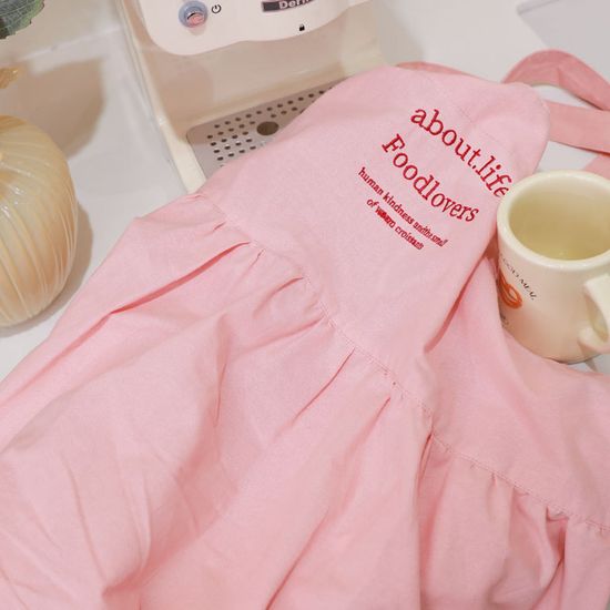 [레오네]어바웃 라이프 방수 앞치마 신혼 어린이집