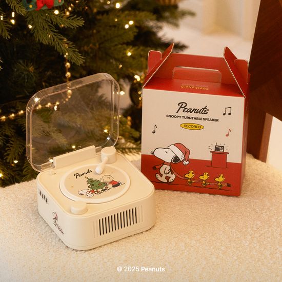 룸디 스누피 LP 감성 사운드 블루투스 스피커