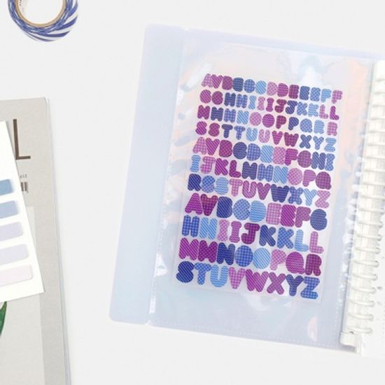 20공 베이직 스티커북&알파벳스티커 세트
