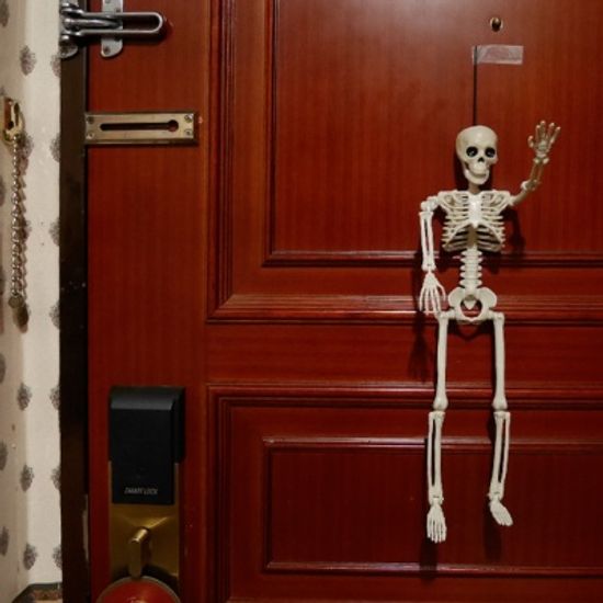 할로윈 해골 모형 LED캔들 세트