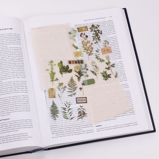 판박이스티커_보태니컬 초록