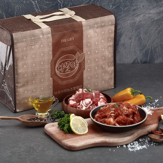 [도지사인증] 무항생제 4호/로스500x2+불고기500x2