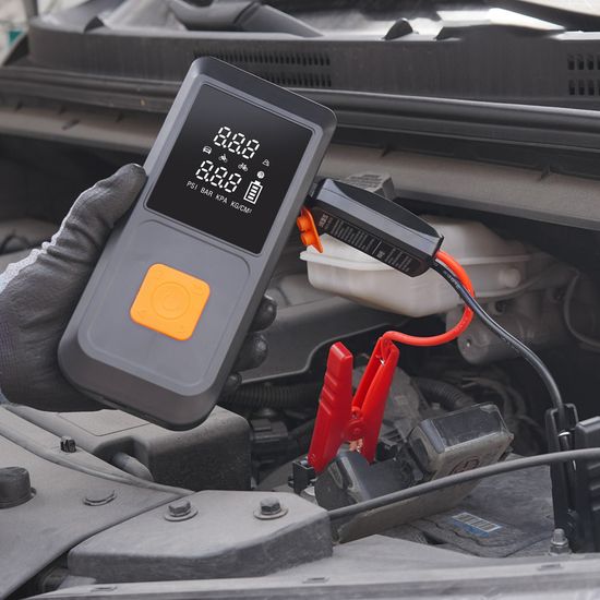 차량용 점프스타터 공기주입 에어펌프 LUB119D