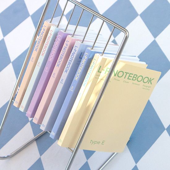 LP NOTEBOOK E 모눈 라인 코넬 첨삭 스프링노트