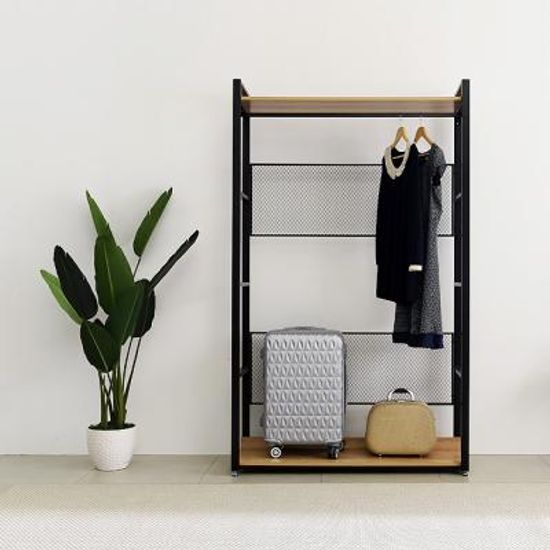 철재 2단 1200 드레스장 시스템 행거 옷선반