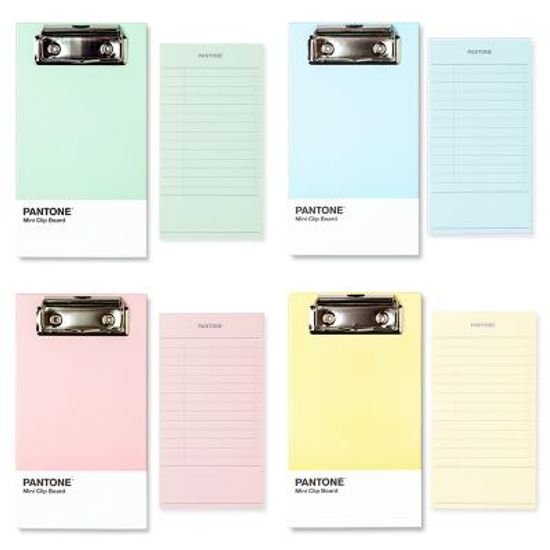 팬톤 노트형 미니클립보드 서류결재 화일