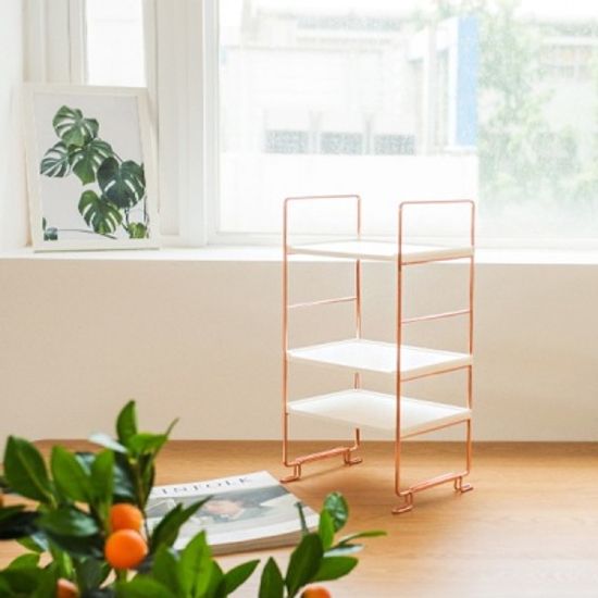 로즈 골드 프레임 선반 2종