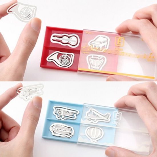 미도리 스테인리스 에칭 클립 2type