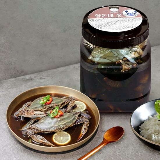 연평도에서 잡은 매콤한 간장꽃게장 3kg/4마리