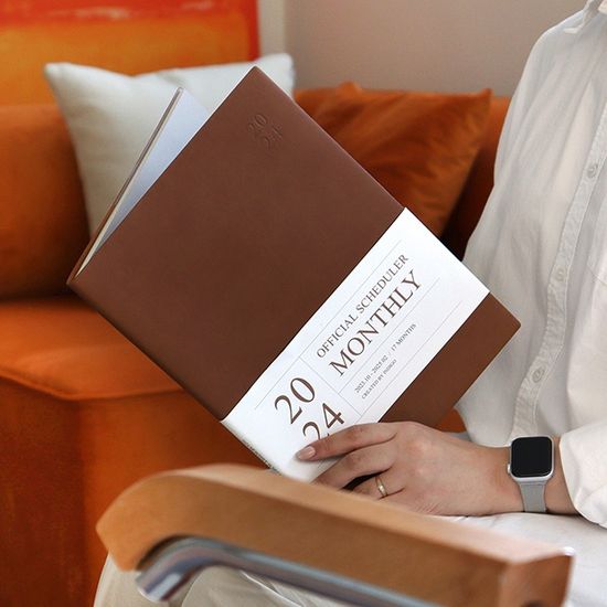 2024 오피셜 빅 먼슬리 스케줄러 (날짜형 A4 월간)