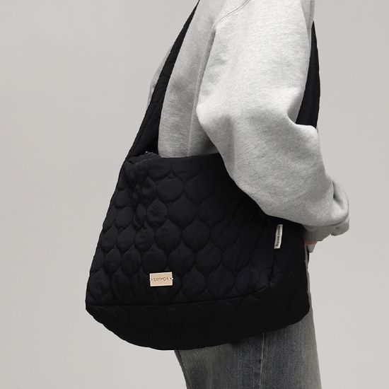 Bubble cross bag_black