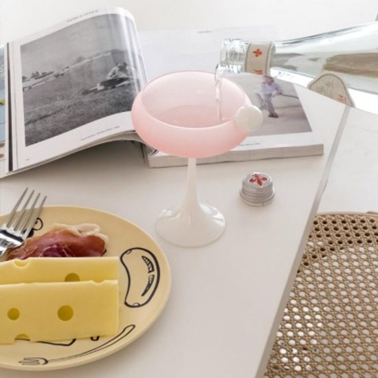 버블 고블렛 글래스 와인잔 위스키 칵테일 유리잔