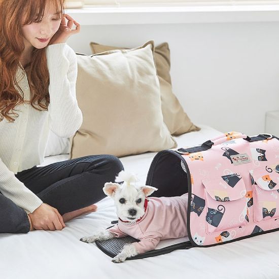 반려동물 강아지 고양이 이동식 가방 Mew Mew