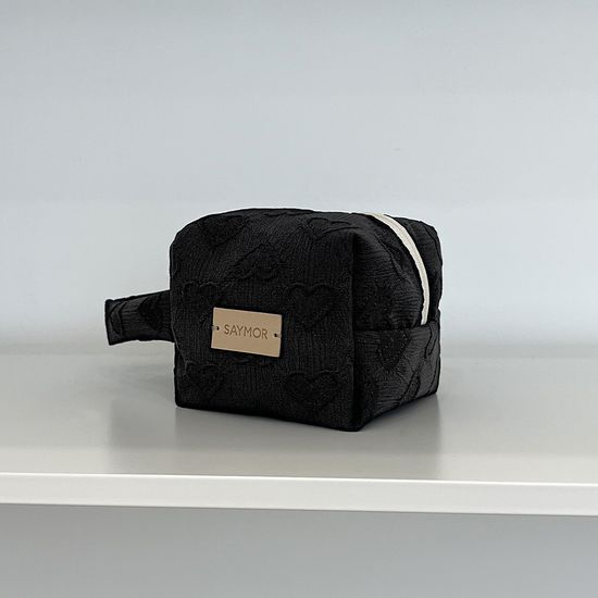 Cushion pouch_lovely black