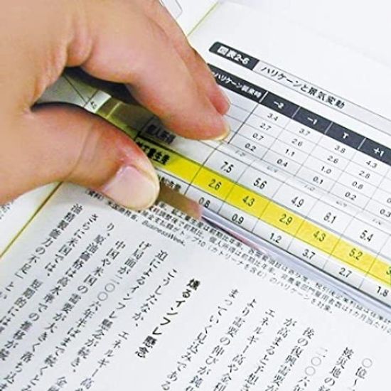 [KYOEI] 돋보기 컬러 바 15cm / 옐로우(CBL-700-Y)